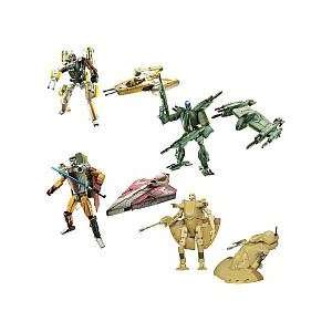    Star Wars Clone Wars Transformers Wave 8 Figures Toys & Games