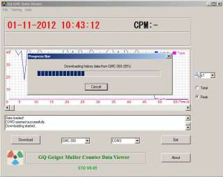   newly designed digital Geiger Counter/Data recorder GQ GMC 300 set