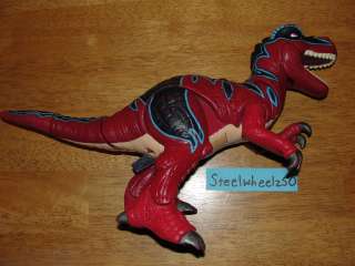 Imaginext Razor The T Rex Fisher Price Dinosaur Toy Red & Blue NO 