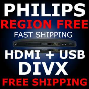   All Multi Region Free USB HDMI DIVX DVD Player 609585191204  