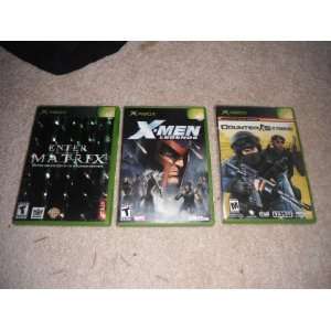  Xbox Games  Counter Strike, X men Legends, Enter the 