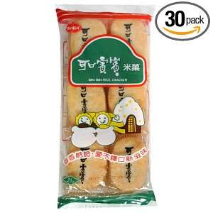 Bin Bin Rice Crackers, 3.73 Ounce Pack Grocery & Gourmet Food