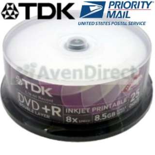 TDK DVD+R DL Dual Layer Media