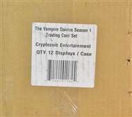   Vampire Diaries Season 1 Trading Cards 12 Box Case (2012 Cryptozoic