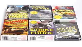 Abacus Flight Simulator Software Titles Lot Brand New   