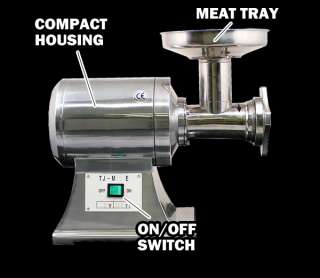 New MTN Commercial Electric Meat Sauage Grinder No #12  