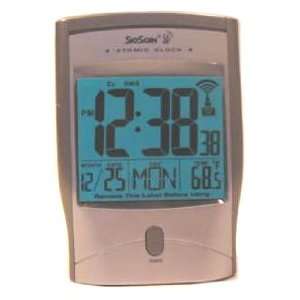   Equity Time USA 31744 Atomic LCD Desktop Alarm Clock