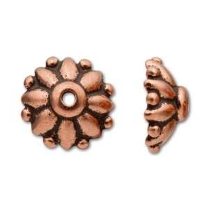  Antique Copper Dharma Bead Cap Arts, Crafts & Sewing