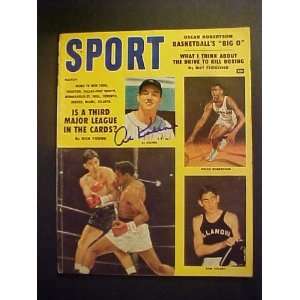 Al Kaline Detroit Tigers Autographed March 1959 Sport Magazine