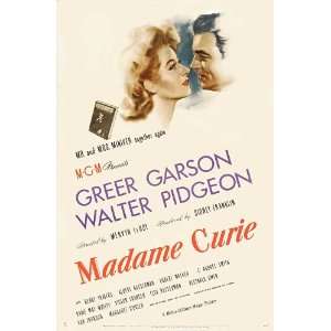  Madame Curie (1944) 27 x 40 Movie Poster Style A