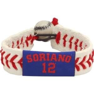   Cubs Gamewear Classic Alfonso Soriano #12 Bracelet