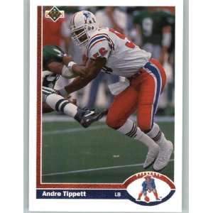 1991 Upper Deck #354 Andre Tippett   New England Patriots 