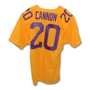 Billy Cannon LSU Tigers Autographed Throwback Jersey with Heisman 1959 