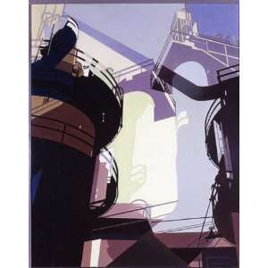 Hand Made Oil Reproduction   Charles Sheeler   24 x 30 inches   Aerial 