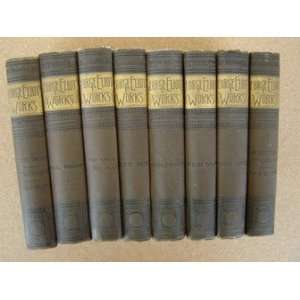  George Eliots Works 8 Volume Set George Eliot Books