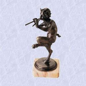  bronze Pan replica statue Greek goat god sculpture new 