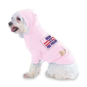 HOWARD DEAN FOR PRESIDENT Hooded (Hoody) T Shirt with pocket for your 