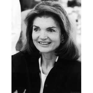 Jacqueline Kennedy Onassis Attending American Academy, Institute of 