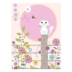 Kitty Kat Summer Seasons Premium Poster Print, 18x24