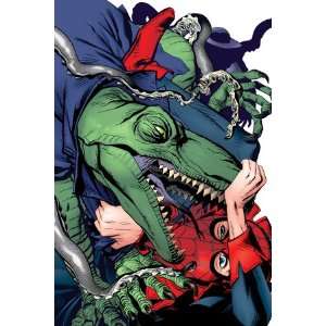   Cover Lizard and Spider Man by Michael Golden, 48x72