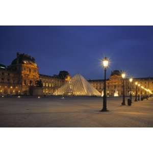    Le Louvre, Paris, France by Jon Arnold, 48x72