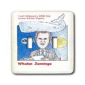   Peter Jennings Whalon Jennings   Light Switch Covers   double toggle