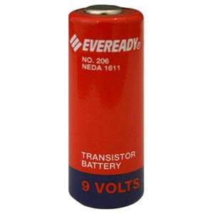 Eveready 206 Carbon Zinc 9V Battery NEDA 1611 H 7D H 6D  