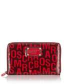    MARC BY MARC JACOBS Hairy Logo Print Travel Wallet 