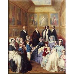 Queen Victoria and Prince Albert with the Family of King Louis 