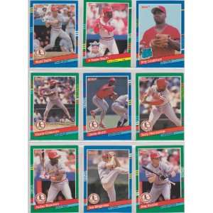  1991 Donruss Baseball Team Set (Ozzie Smith) (Todd Zeile) (Ray 