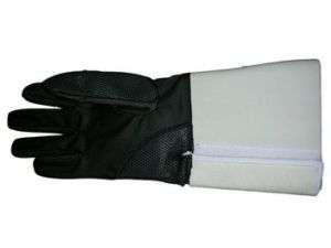 Grip Master Black Fencing glove for Foil Sabre Left S  
