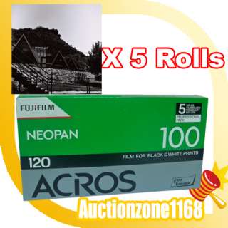 Fuji Neopan Acros 100 120 B&W Neg Film for Nikon  