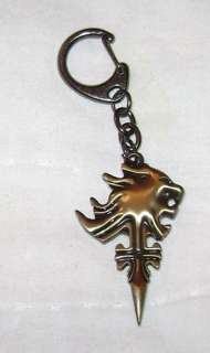 FINAL FANTASY VIII 2 SIDE SQUALL GRIEVER KEYCHAIN NEW A  