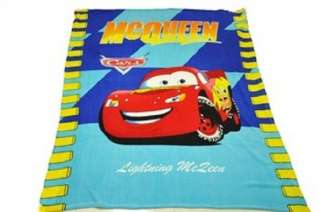 Disney Car Bed Sheet Fleece Blanket Cover Throw Middle Size  