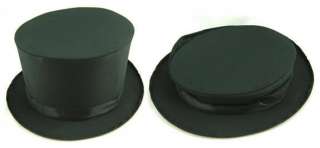 Collapsible Folding Magicians Top Hat  