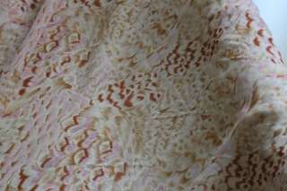 100% REAL Silk Chiffon Fabric Georgett 3 yards  