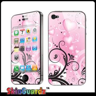 FR LOVE DECAL SKIN TO COVER VERIZON APPLE IPHONE 4 CASE  
