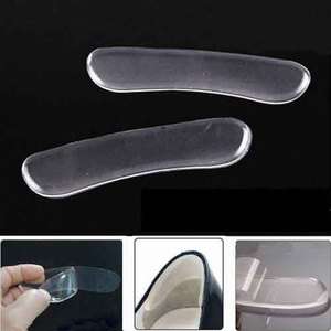 Pairs Silicone Clear Gel Pads Cushion Heel Protector Shields Liner 