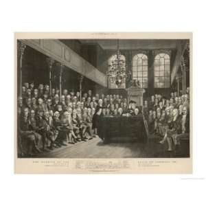 William Pitt (The Younger) Addresses the House of Commons 