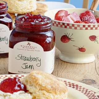 STONEWALL KITCHEN 2 Jars Strawberry Jam / Preserves / Jelly  