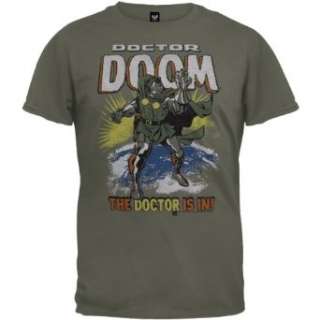  Doctor Doom   Doctor Is In Soft T Shirt Clothing