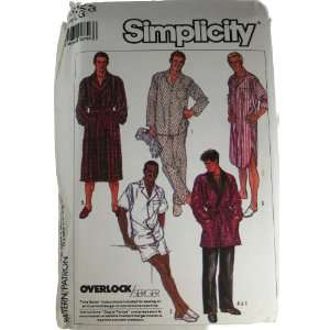  Simplicity 8323 Sewing Pattern Men,Teen Boys Easy to Sew 