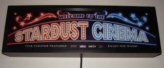 Custom Home Theater Sign With Your Name Included! NEW!  