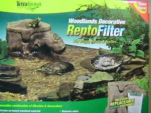 Tetra Woodland Repto Filter Frog Reptile Turtle  
