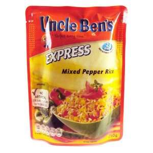 Uncle Bens Express Mixed Pepper Rice 250g  Grocery 