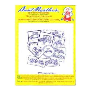  Aunt Marthas iron on transfers envelope for embroidery fabric 