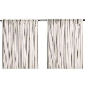  Home Styles Faux Linen Curtains   84, Back Tab Top