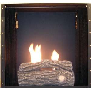   Ventless Gel Fuel Fireplace Insert Firebox   Bark