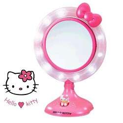 Hello Kitty KT3020 Lighted Make Up Mirror 077283042003  