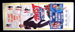 Chubby Checker Twist 1962 movie poster insert  